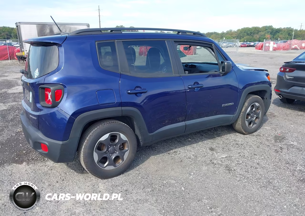 2017 Jeep Renegade Sport Fwd VIN:ZACCJAAB5HPG03998 - 4