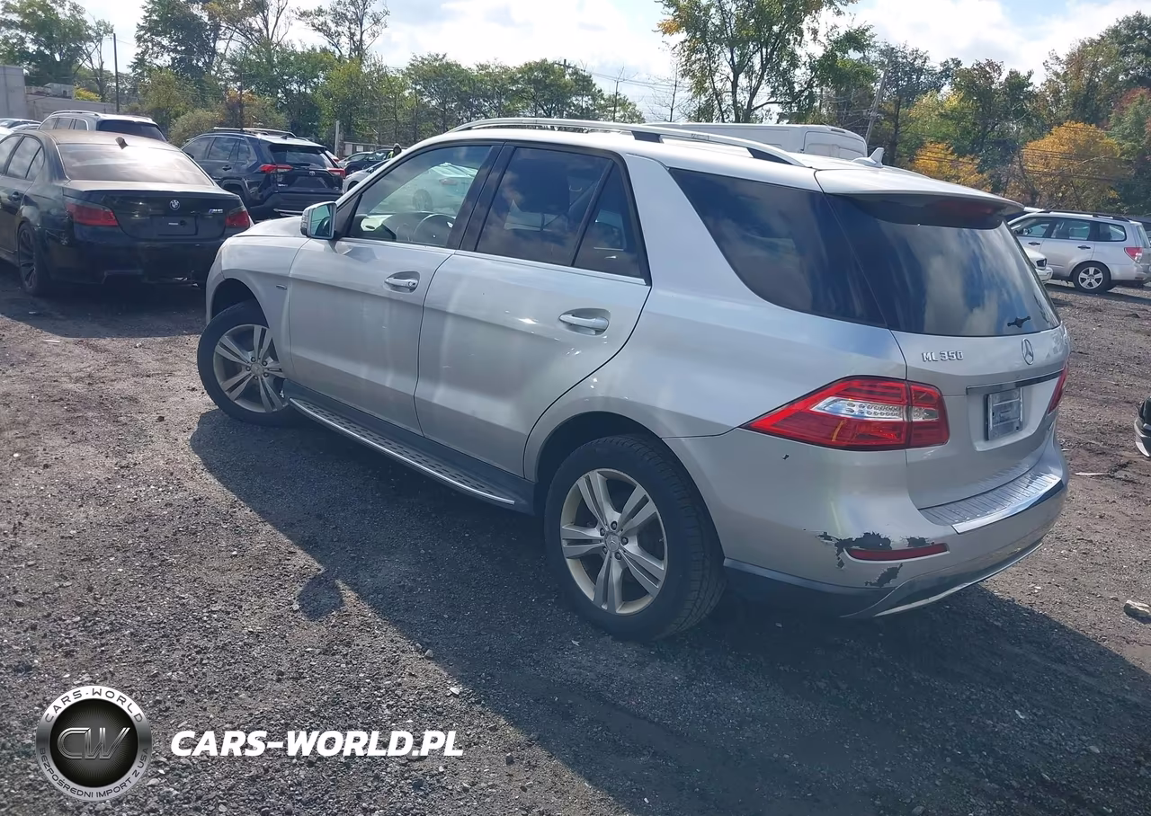 2012 Mercedes-Benz Ml 350 4Matic VIN:4JGDA5HB5CA013273 - 3