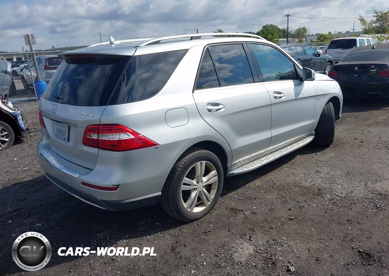 2012 Mercedes-Benz Ml 350 4Matic VIN:4JGDA5HB5CA013273 - 4