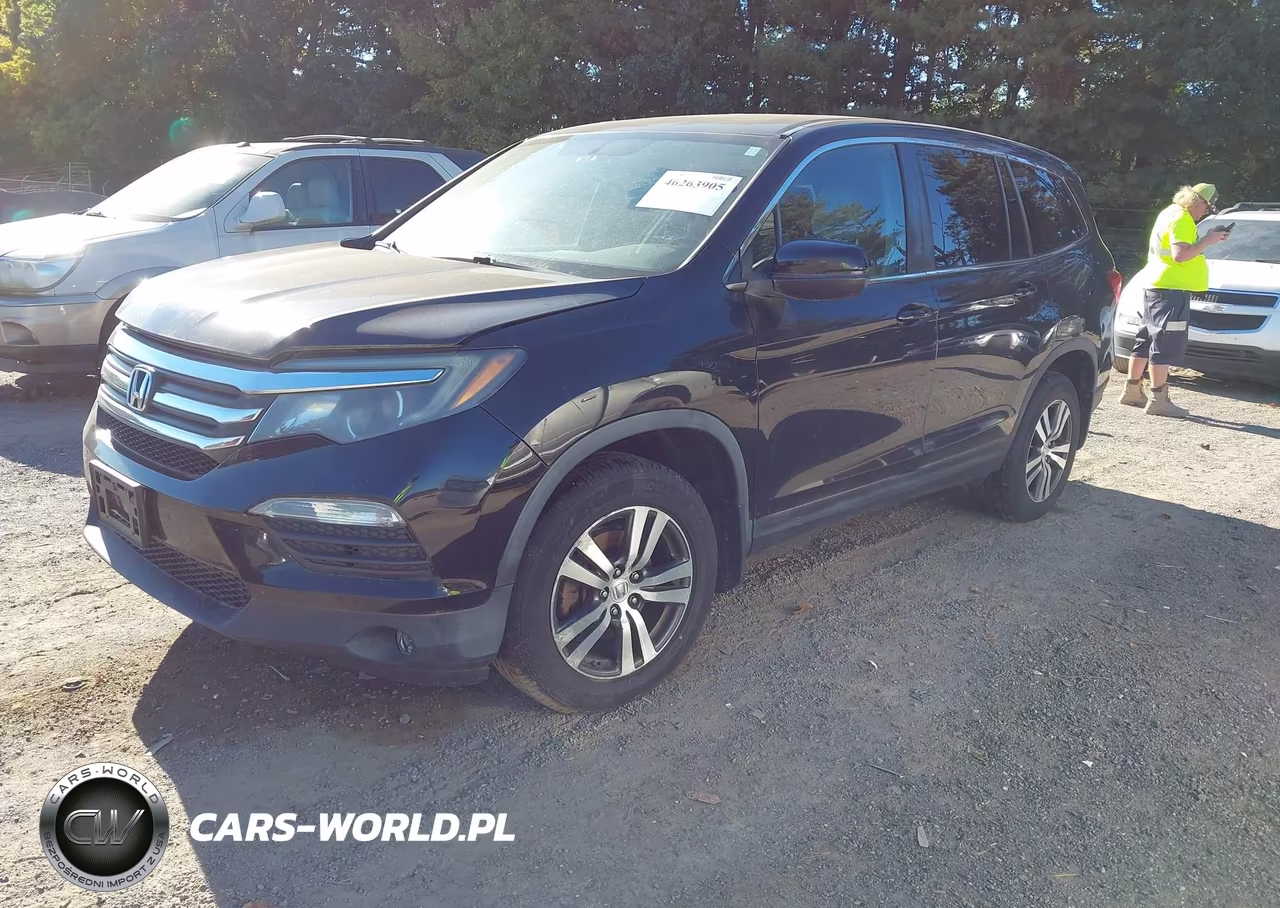 2016 Honda Pilot Ex-L VIN:5FNYF6H51GB037607 - 2