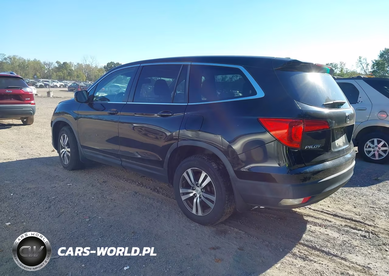 2016 Honda Pilot Ex-L VIN:5FNYF6H51GB037607 - 3