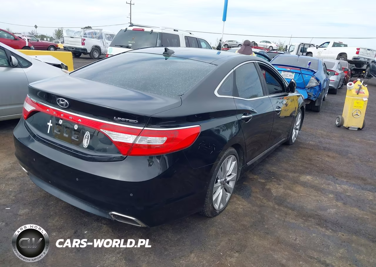 2016 Hyundai Azera Limited VIN:KMHFH4JGXGA523838 - 4