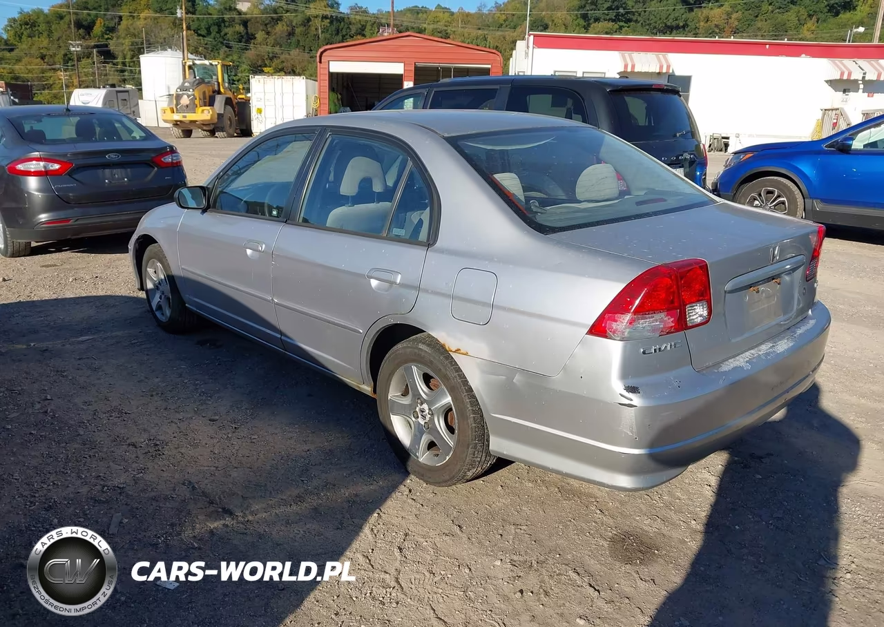2005 Honda Civic Lx VIN:JHMES16505S005864 - 3