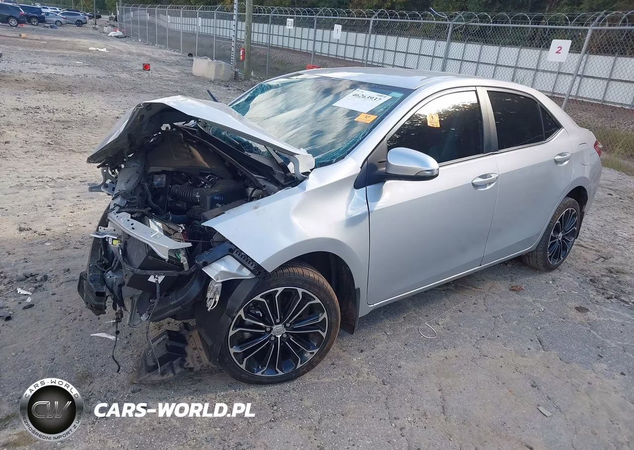 2014 Toyota Corolla S Plus VIN:2T1BURHE2EC002895 - 2