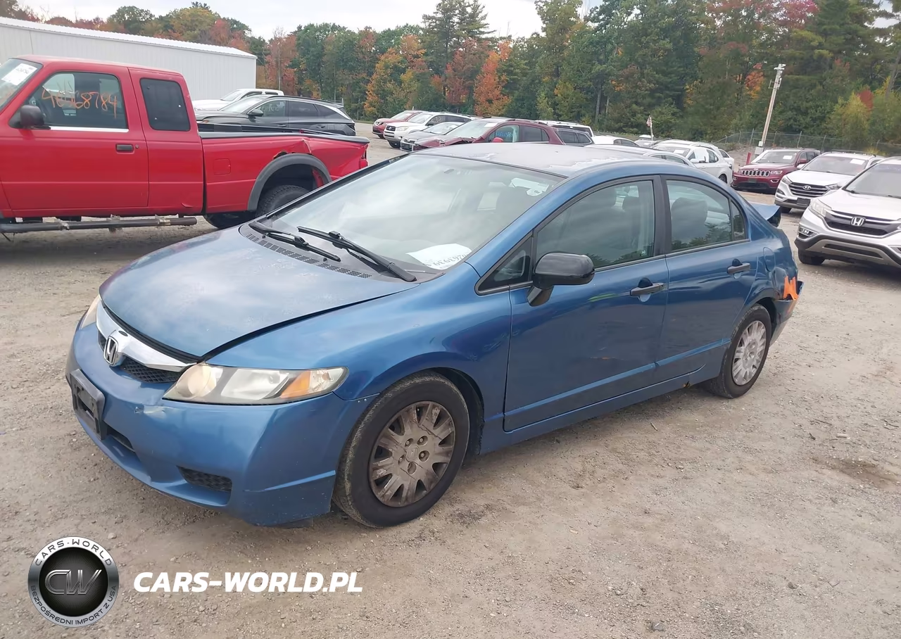 2010 Honda Civic Vp VIN:2HGFA1F3XAH573632 - 2