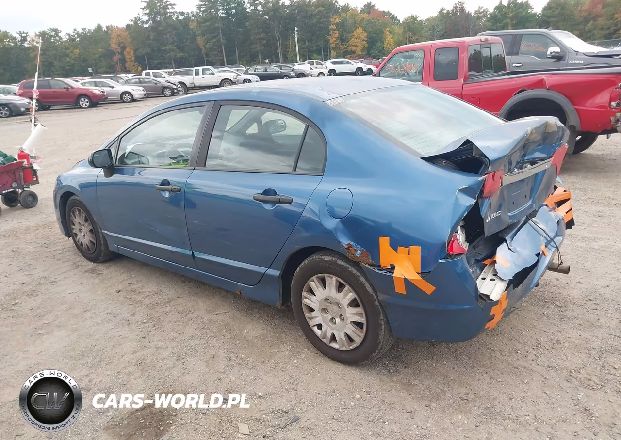 2010 Honda Civic Vp VIN:2HGFA1F3XAH573632 - 3