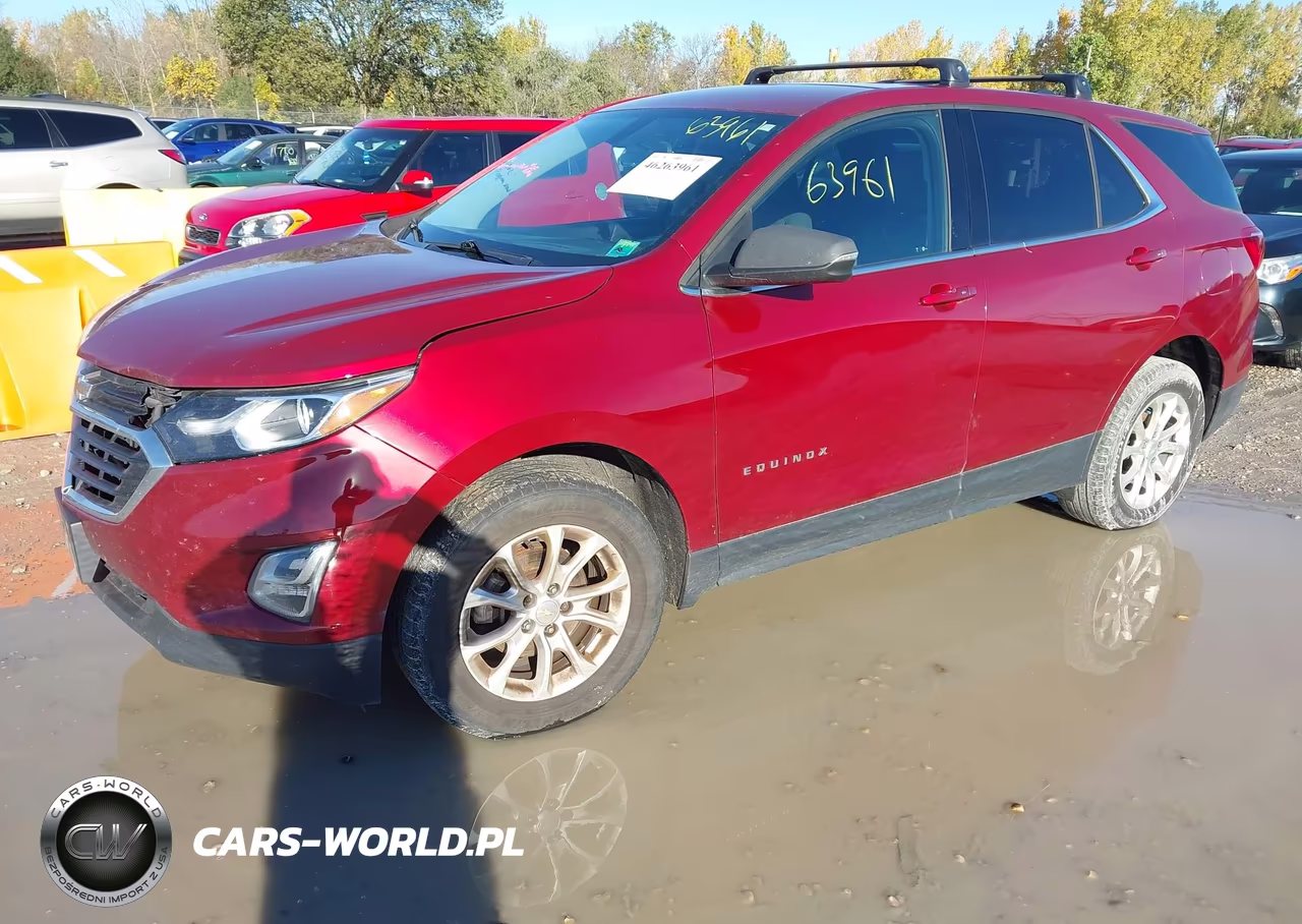 2018 Chevrolet Equinox Lt VIN:2GNAXSEV9J6110173 - 2