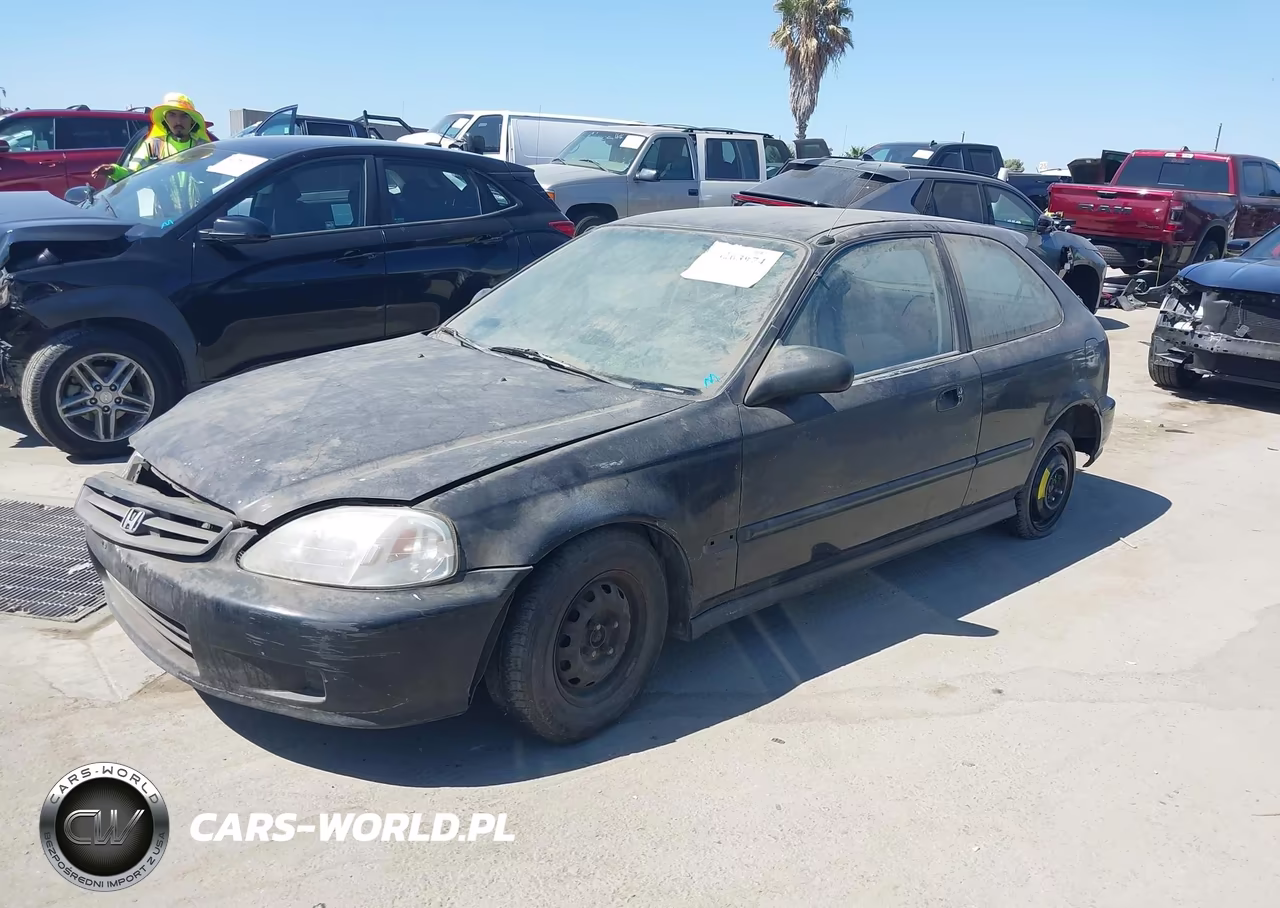 2000 Honda Civic Dx VIN:2HGEJ6442YH105120 - 2