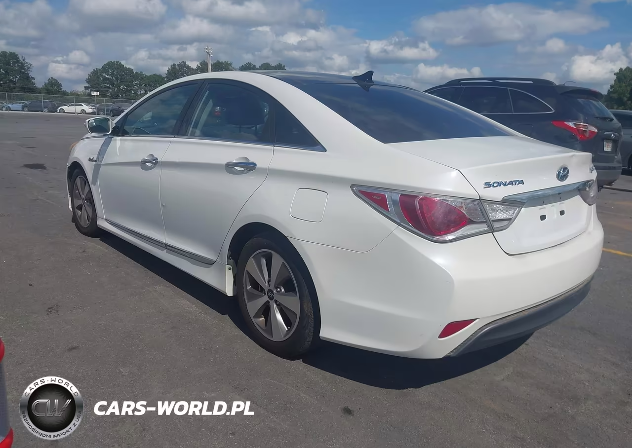 2011 Hyundai Sonata Hybrid VIN:KMHEC4A46BA001989 - 3