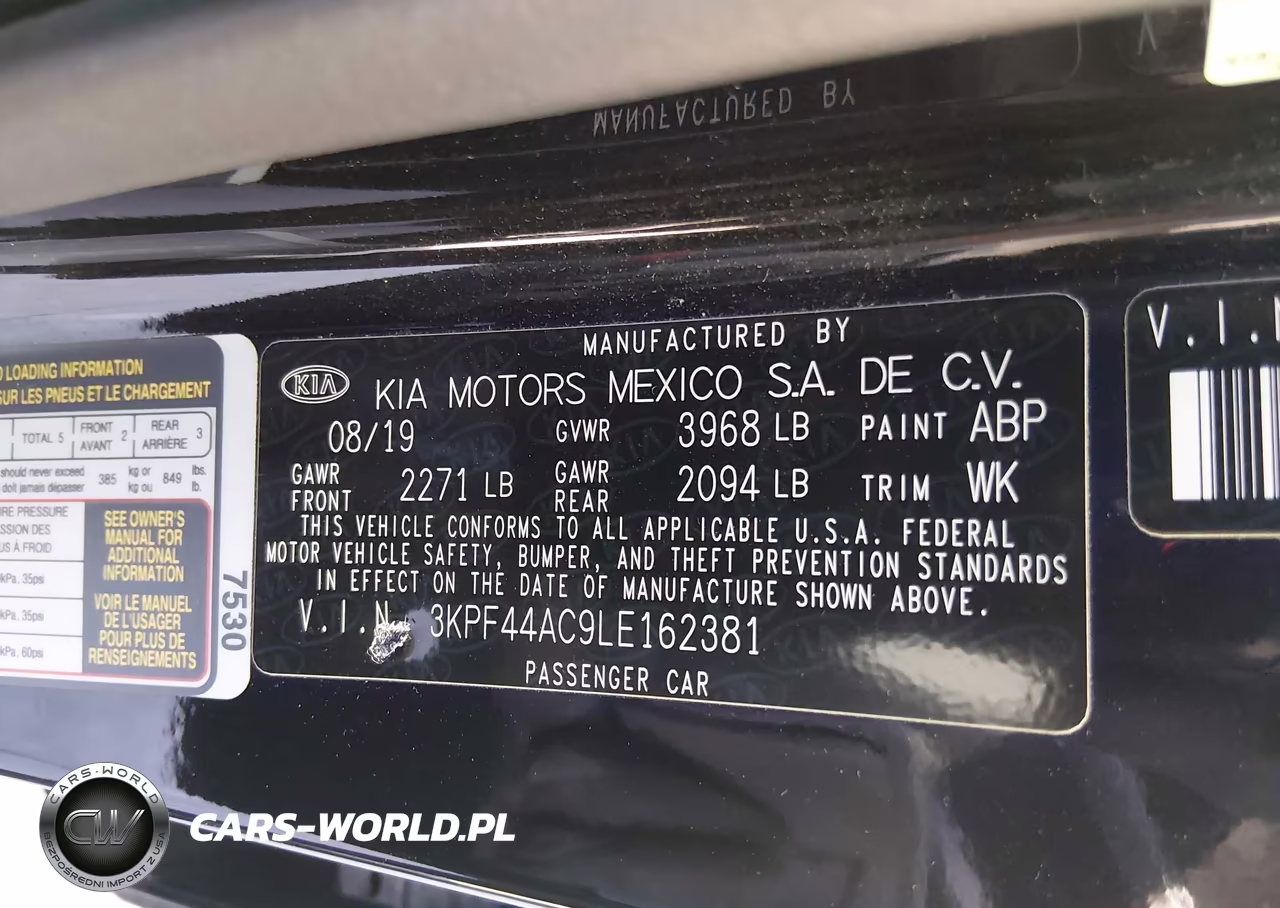2020 Kia Forte Gt VIN:3KPF44AC9LE162381 - 9