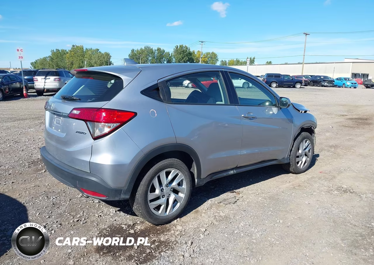 2022 Honda Hr-V Awd Lx VIN:3CZRU6H33NM702258 - 4