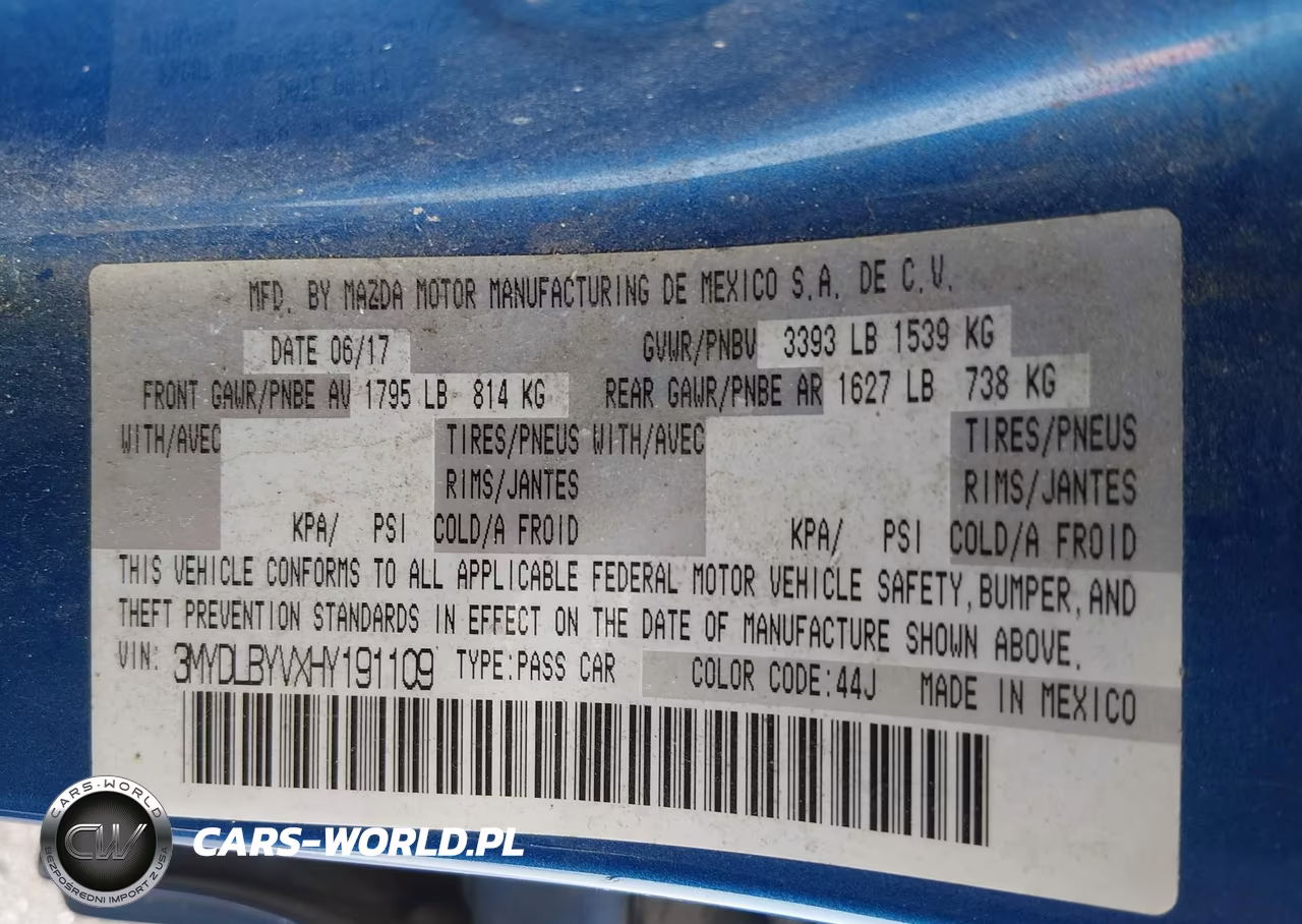 2017 Toyota Yaris Ia VIN:3MYDLBYVXHY191109 - 9
