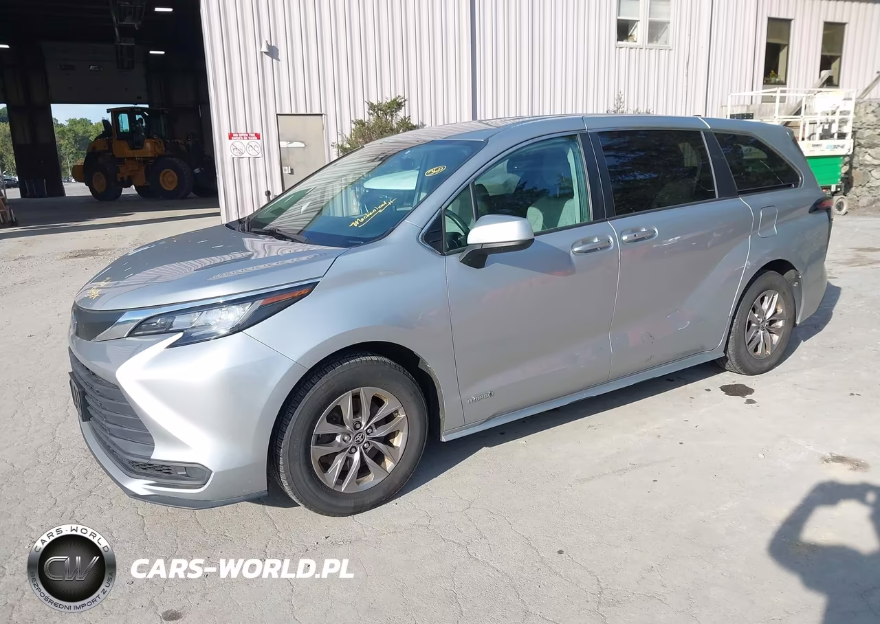 2021 Toyota Sienna Le VIN:5TDKSKFCXMS004611 - 2