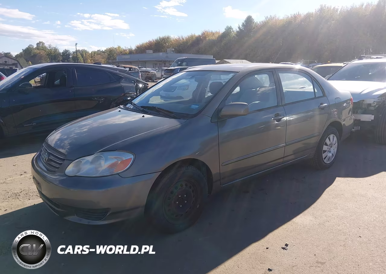2003 Toyota Corolla Le VIN:2T1BR32E93C139241 - 2