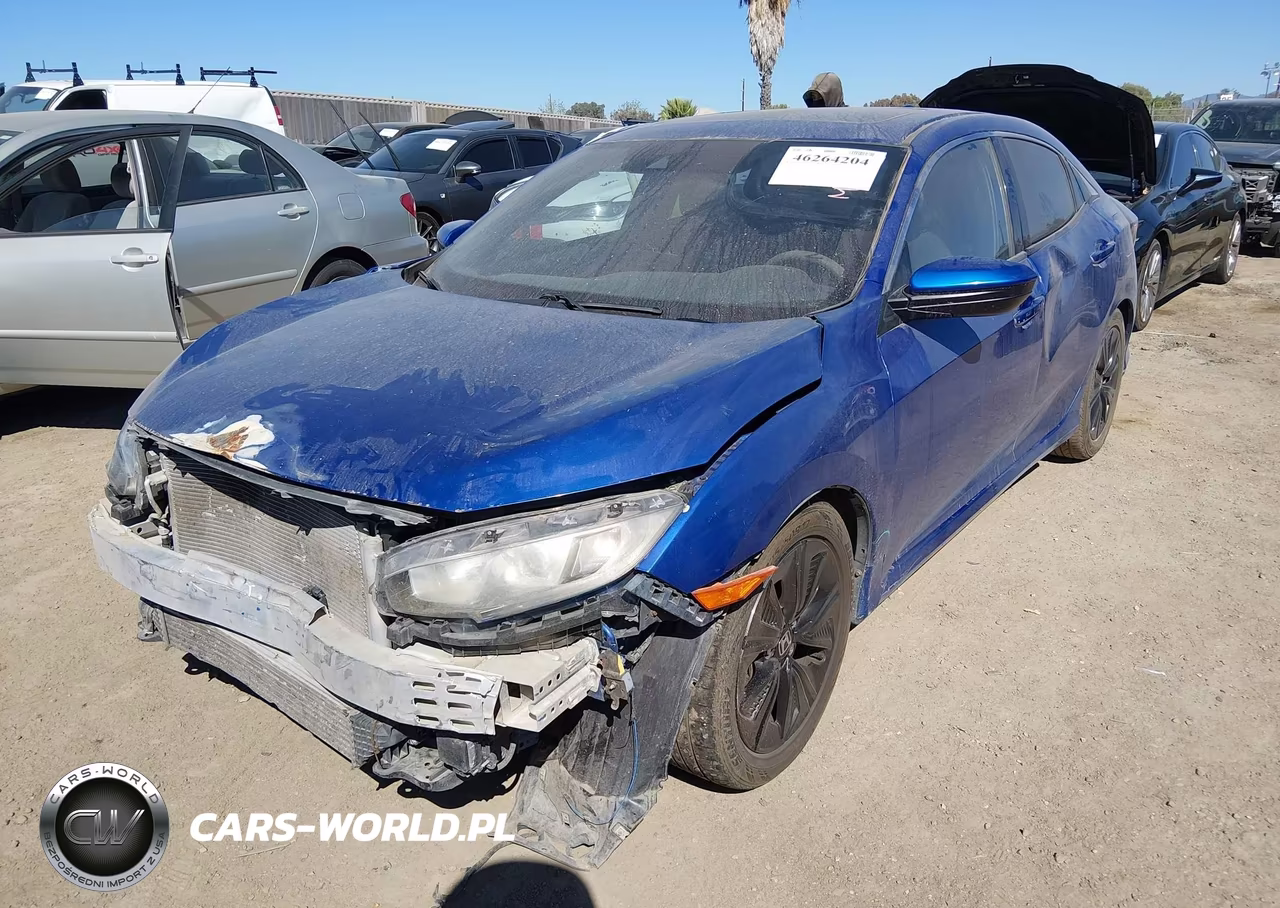 2019 Honda Civic Ex VIN:SHHFK7H66KU412545 - 2