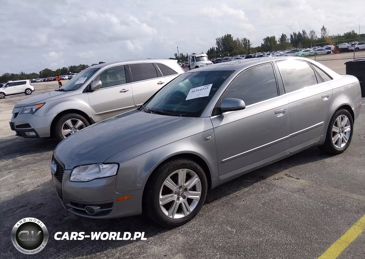 2007 Audi A4 2.0T VIN:WAUAF78E17A215478 - 2