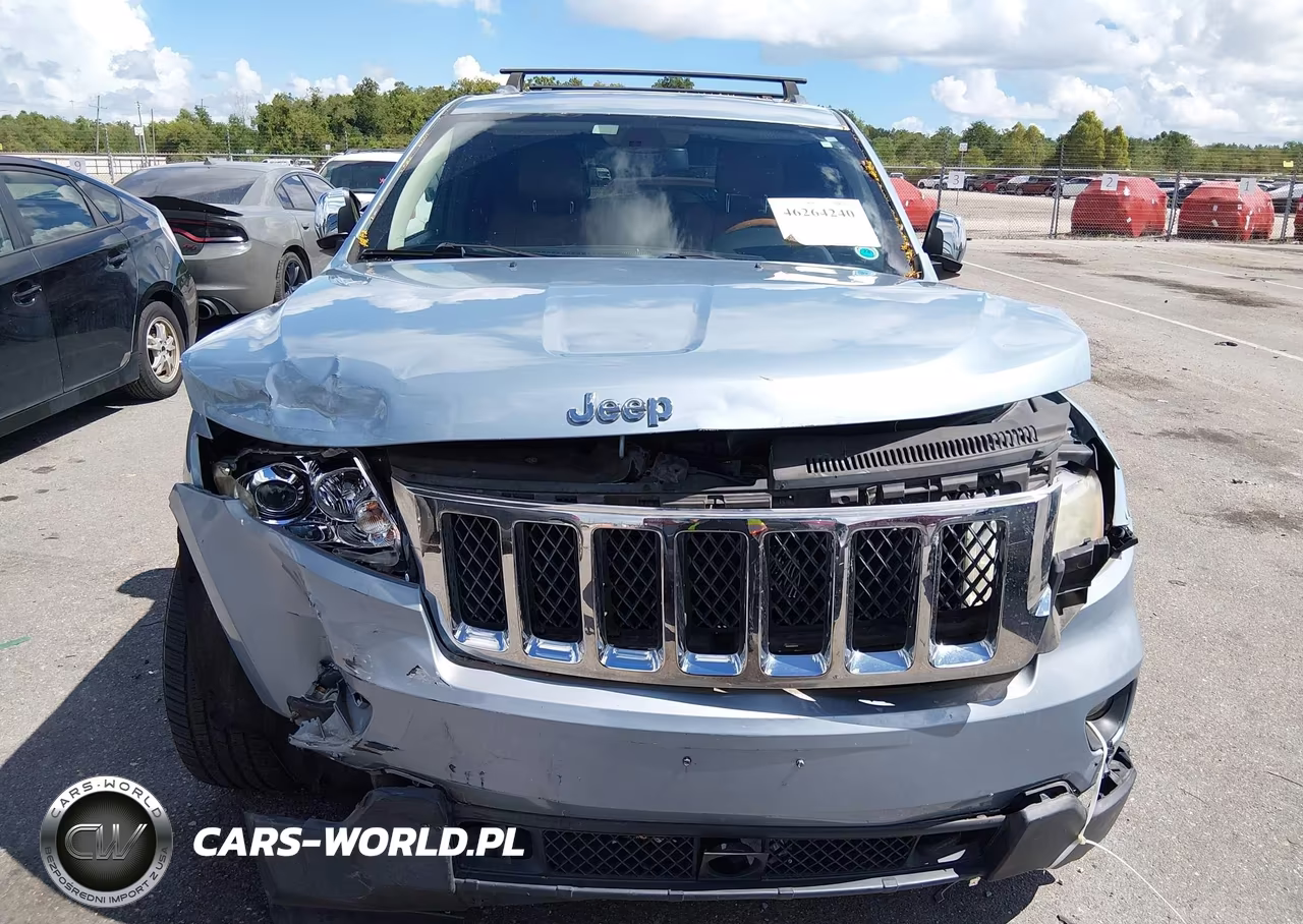 2013 Jeep Grand Cherokee Overland VIN:1C4RJFCT8DC525518 - 12