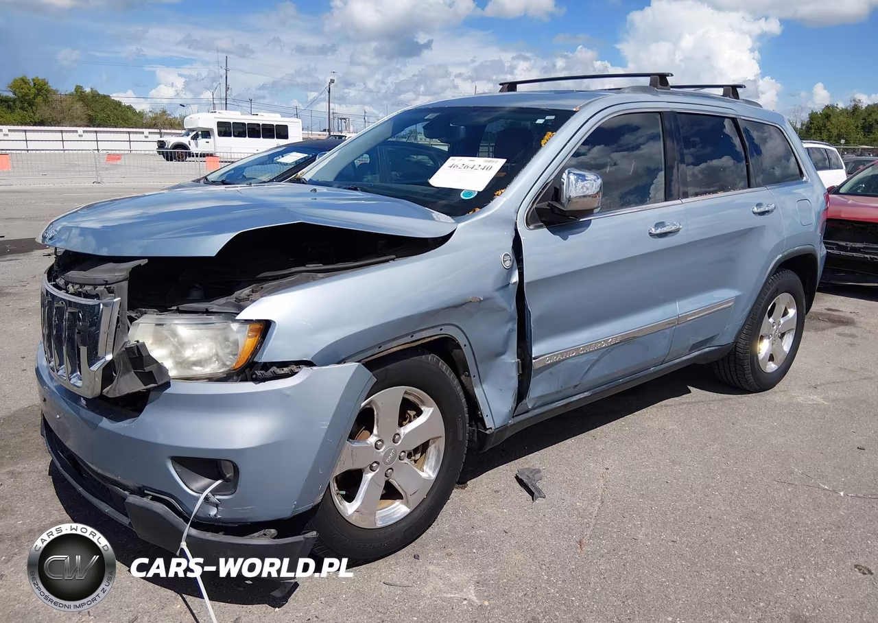 2013 Jeep Grand Cherokee Overland VIN:1C4RJFCT8DC525518 - 2