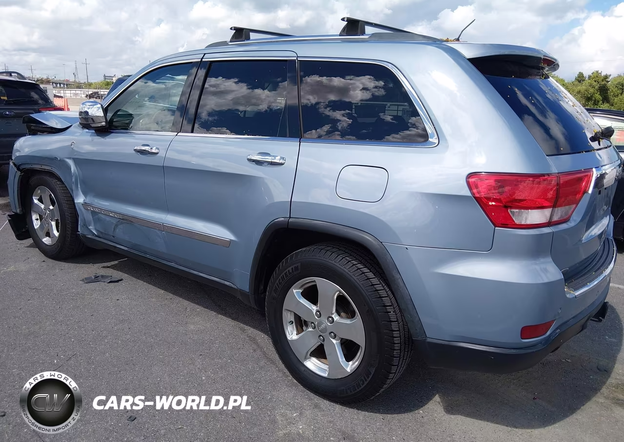 2013 Jeep Grand Cherokee Overland VIN:1C4RJFCT8DC525518 - 3