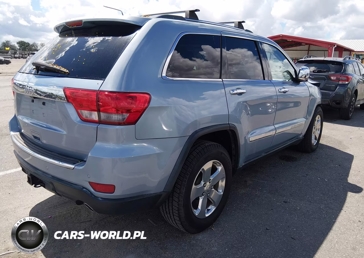2013 Jeep Grand Cherokee Overland VIN:1C4RJFCT8DC525518 - 4
