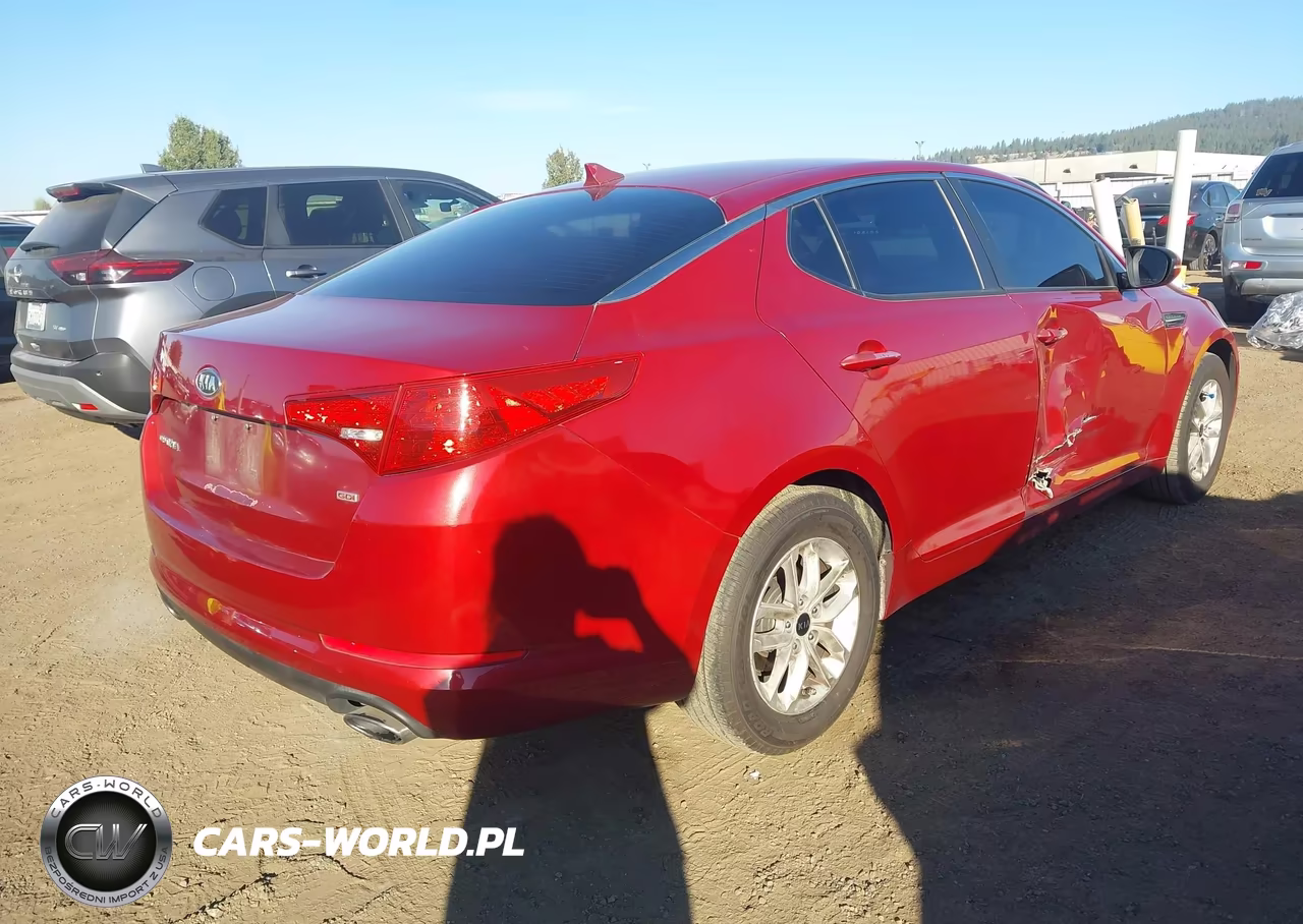 2011 Kia Optima Lx VIN:KNAGM4A7XB5174330 - 4