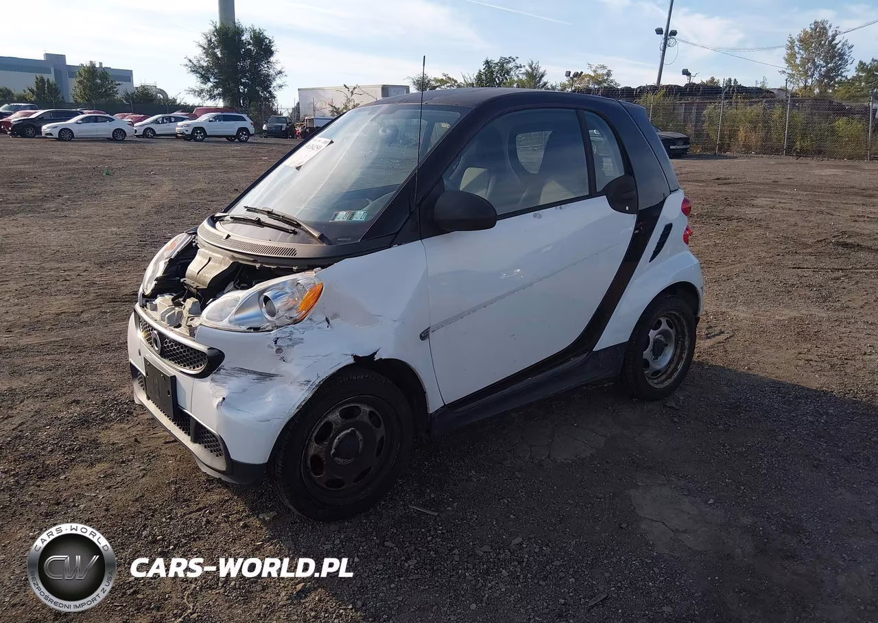 2015 Smart Fortwo Pure VIN:WMEEJ3BA5FK798617 - 2