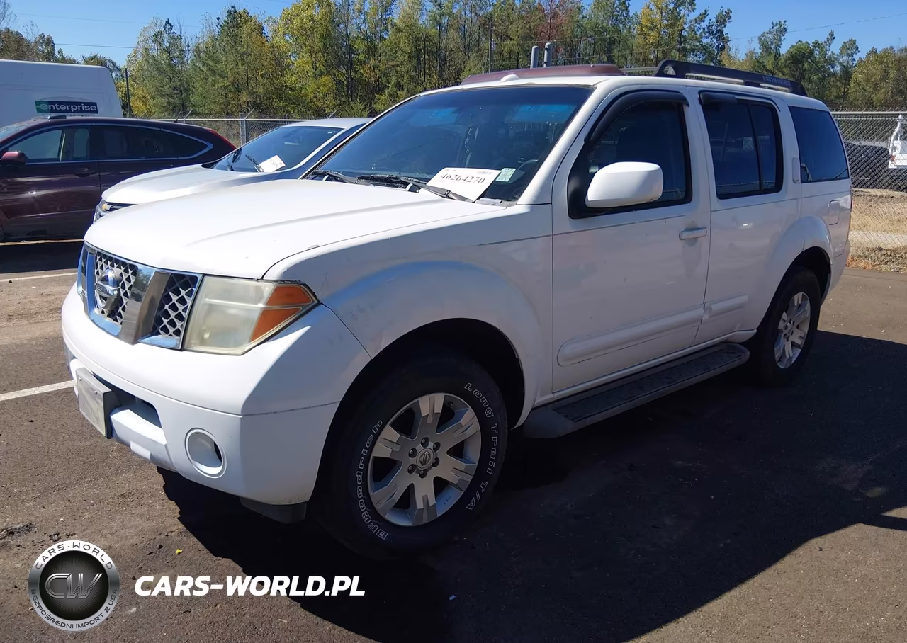 2007 Nissan Pathfinder VIN:5N1AR18U67C600601 - 2