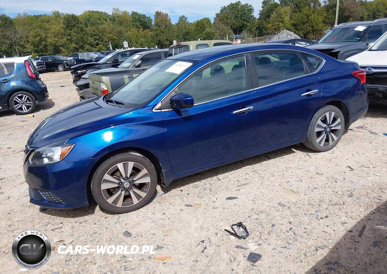 2019 Nissan Sentra Sv VIN:3N1AB7AP9KY217772 - 2