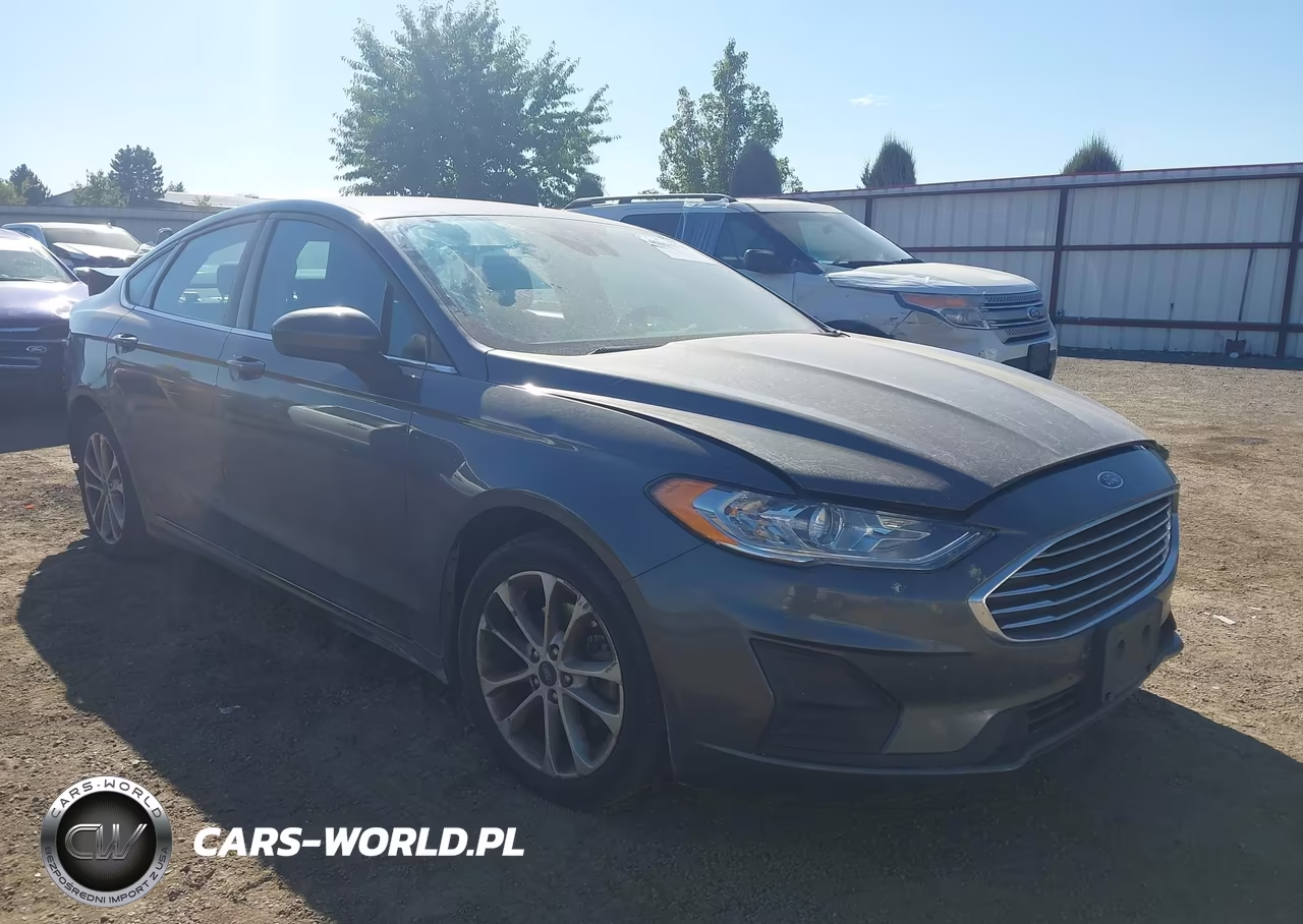 2019 Ford Fusion Se VIN:3FA6P0HD6KR179537 - 1