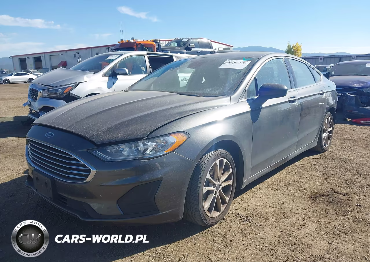 2019 Ford Fusion Se VIN:3FA6P0HD6KR179537 - 2