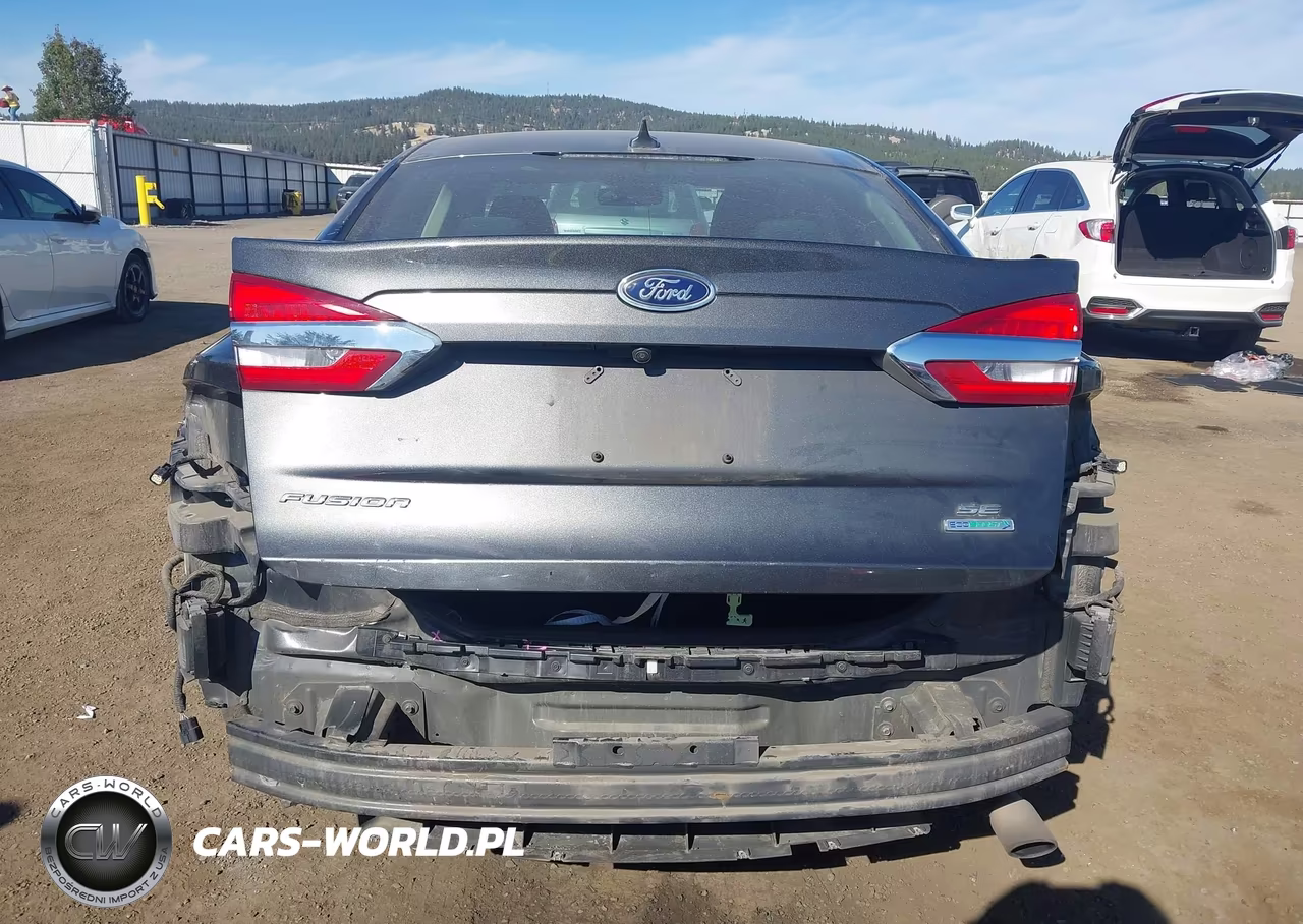 2019 Ford Fusion Se VIN:3FA6P0HD6KR179537 - 6