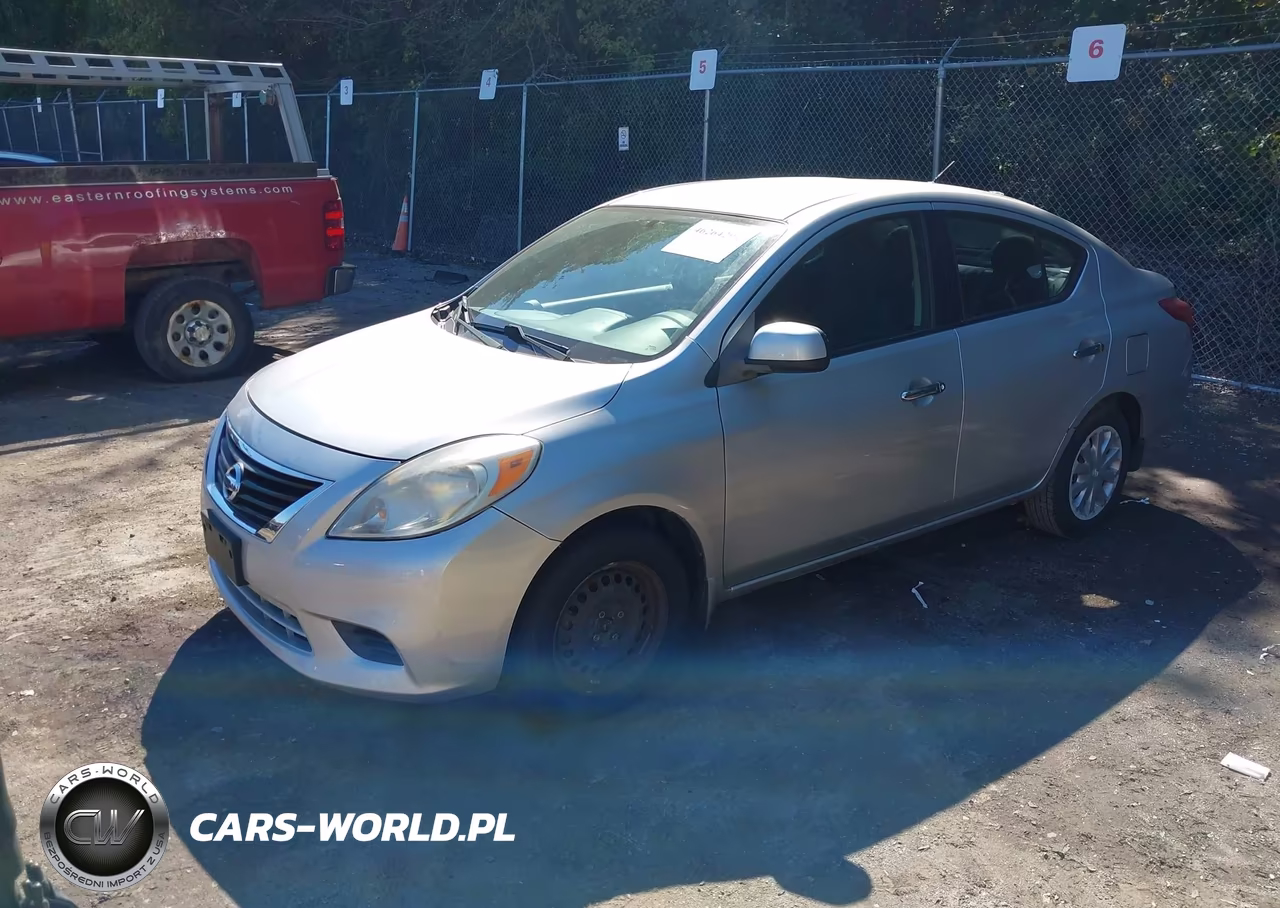 2012 Nissan Versa 1.6 Sv VIN:3N1CN7AP9CL844566 - 2