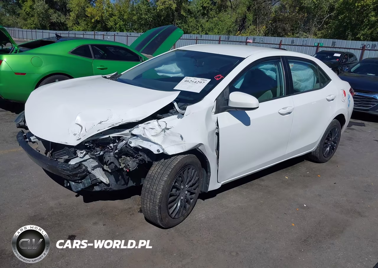 2015 Toyota Corolla Le VIN:5YFBURHE0FP316725 - 2