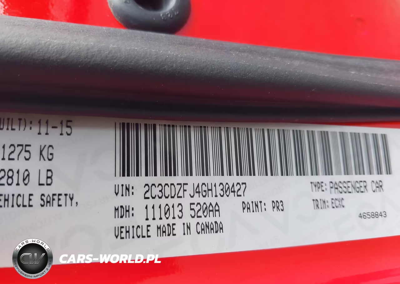 2016 Dodge Challenger 392 Hemi Scat Pack Shaker VIN:2C3CDZFJ4GH130427 - 9