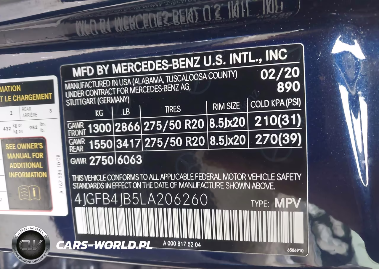 2020 Mercedes-Benz Gle 350 VIN:4JGFB4JB5LA206260 - 9