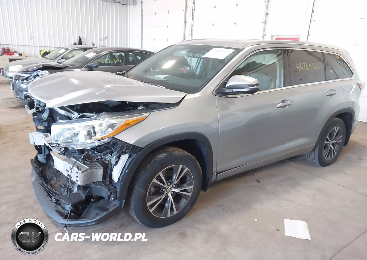2016 Toyota Highlander Xle V6 VIN:5TDJKRFH4GS325144 - 2