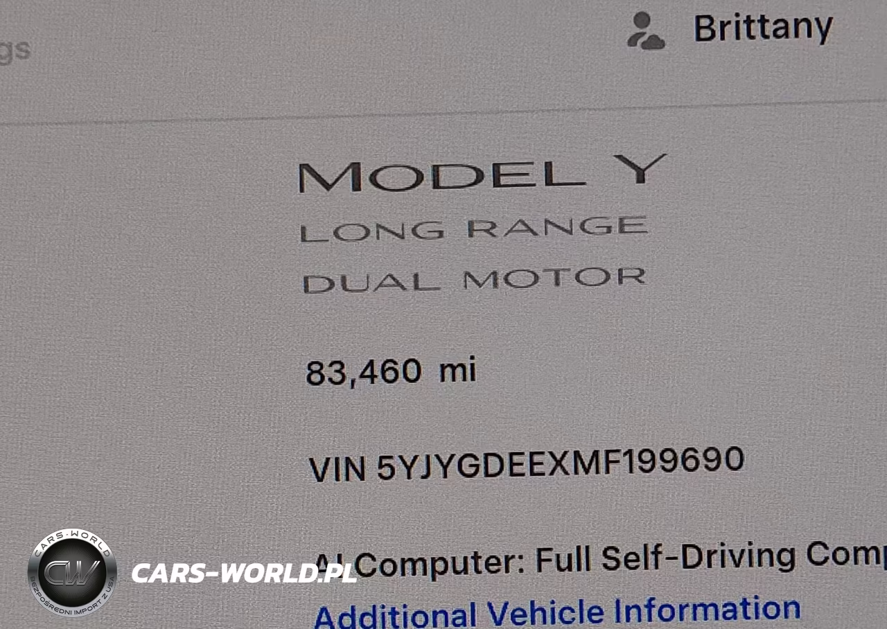 2021 Tesla Model Y Long Range Dual Motor All-Wheel Drive VIN:5YJYGDEEXMF199690 - 15