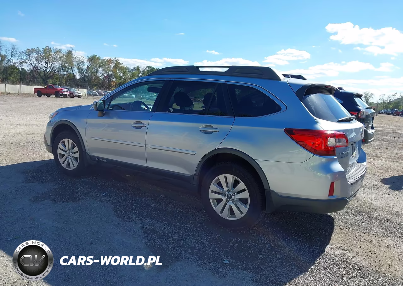 2015 Subaru Outback 2.5I Premium VIN:4S4BSBHC9F3339226 - 3