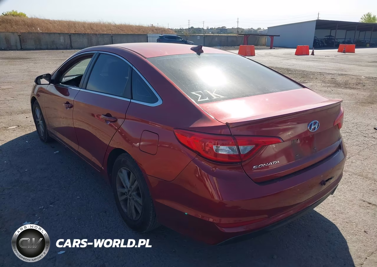 2015 Hyundai Sonata Se VIN:5NPE24AF8FH036377 - 3