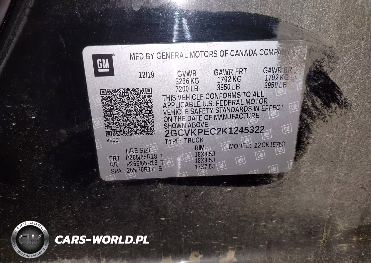 2019 Chevrolet Silverado 1500 Ld Lt VIN:2GCVKPEC2K1245322 - 9