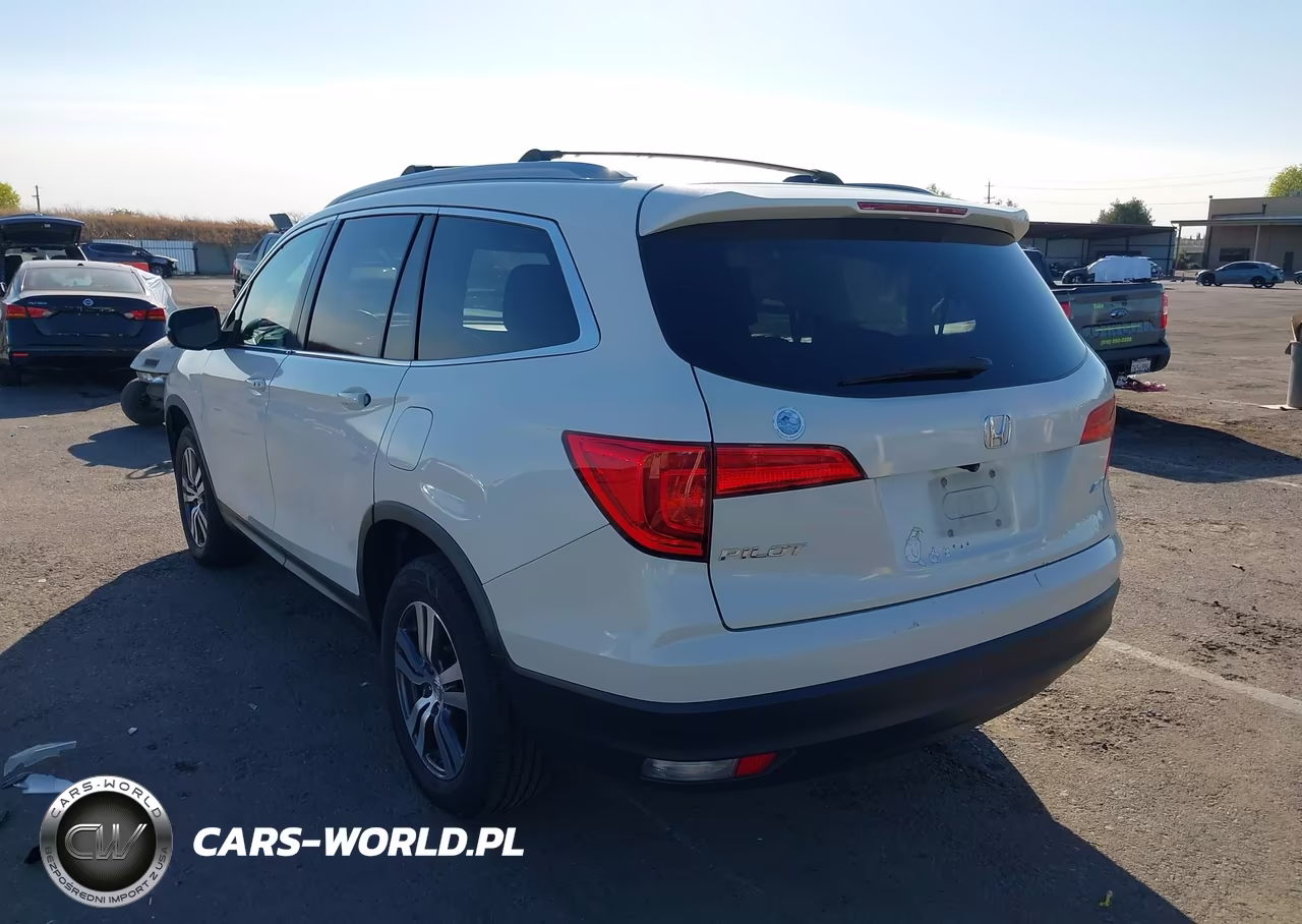 2016 Honda Pilot Ex-L VIN:5FNYF6H53GB115384 - 3