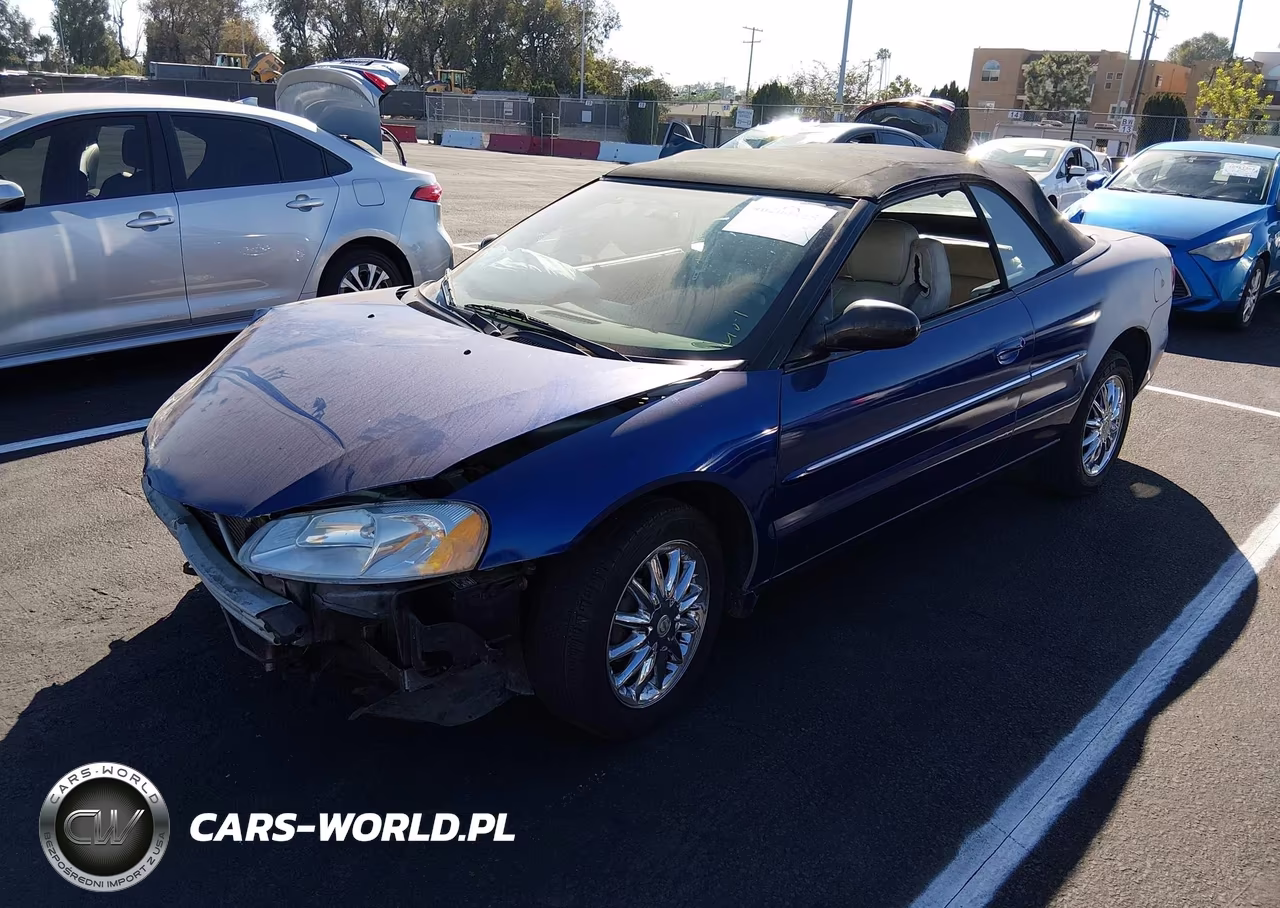 2002 Chrysler Sebring Limited VIN:1C3EL65R72N130715 - 2
