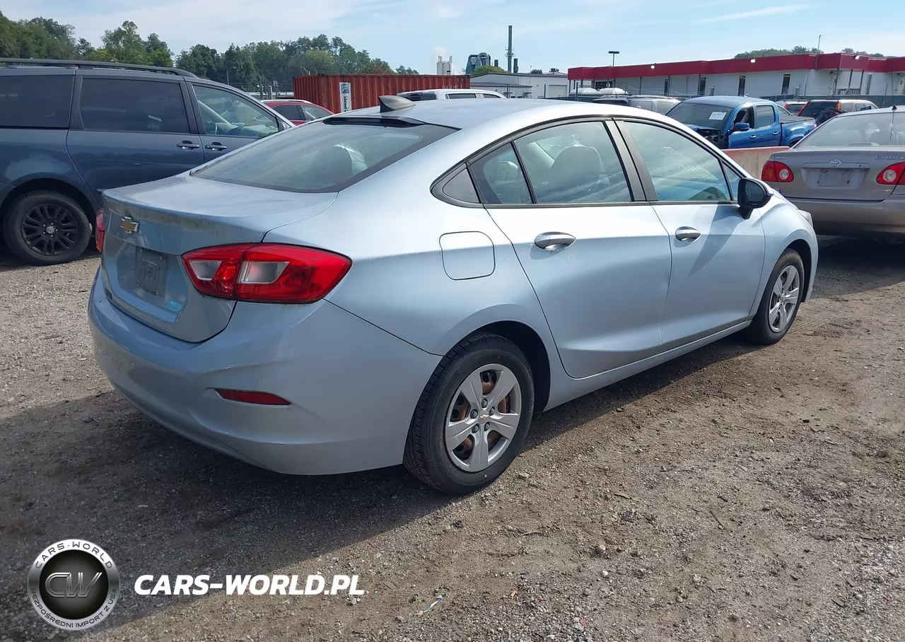 2017 Chevrolet Cruze Ls Auto VIN:1G1BC5SM0H7134077 - 4