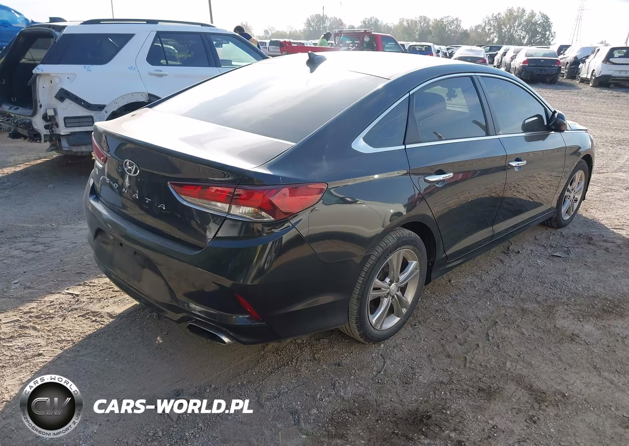 2019 Hyundai Sonata Sel VIN:5NPE34AF4KH785068 - 4