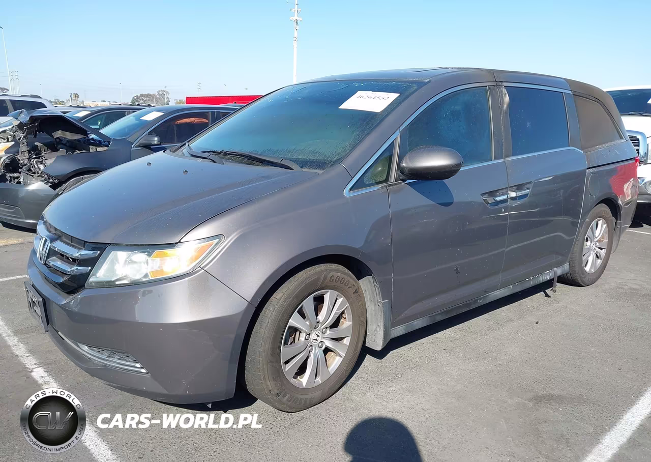 2014 Honda Odyssey Ex-L VIN:5FNRL5H65EB093787 - 2