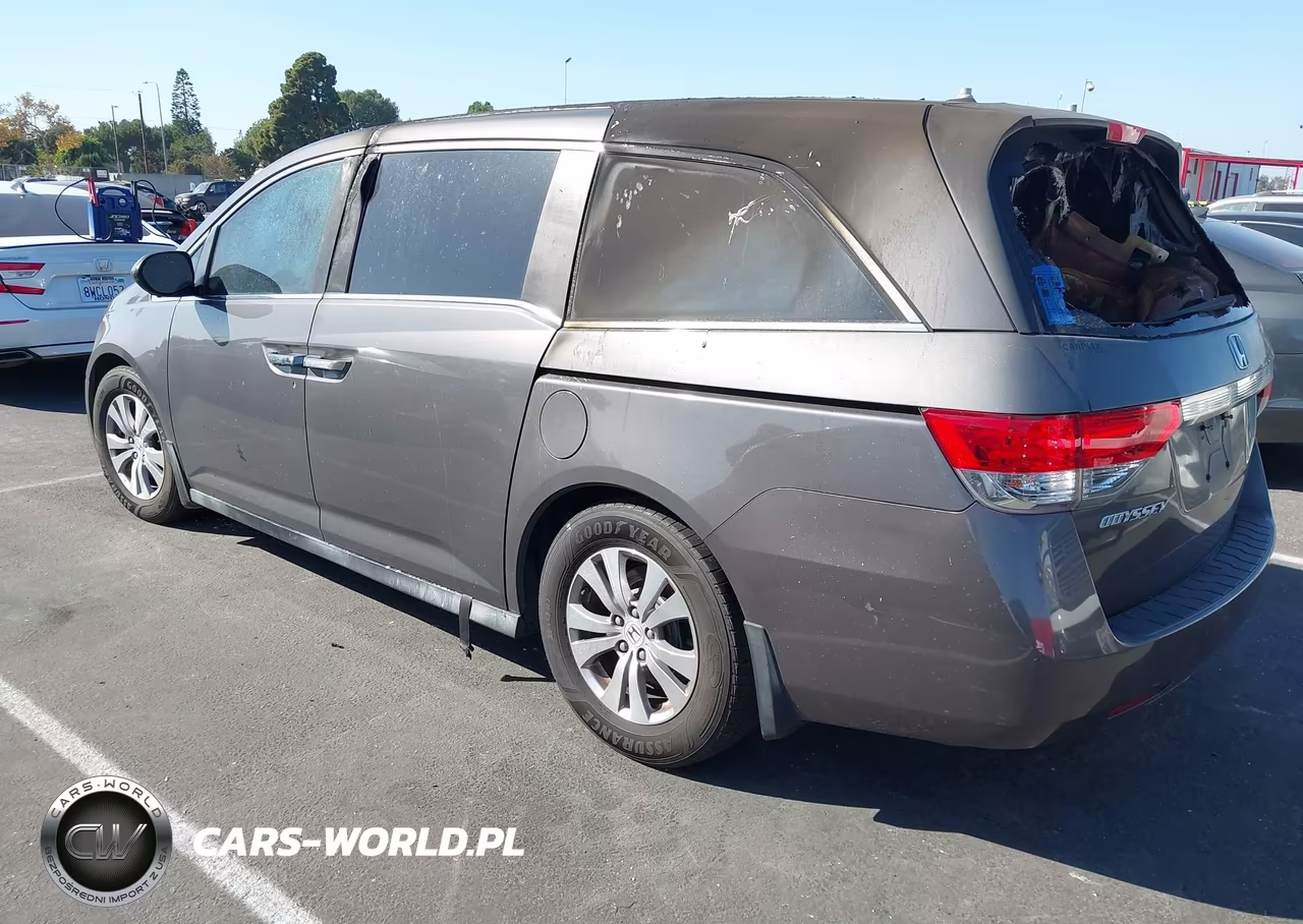2014 Honda Odyssey Ex-L VIN:5FNRL5H65EB093787 - 3