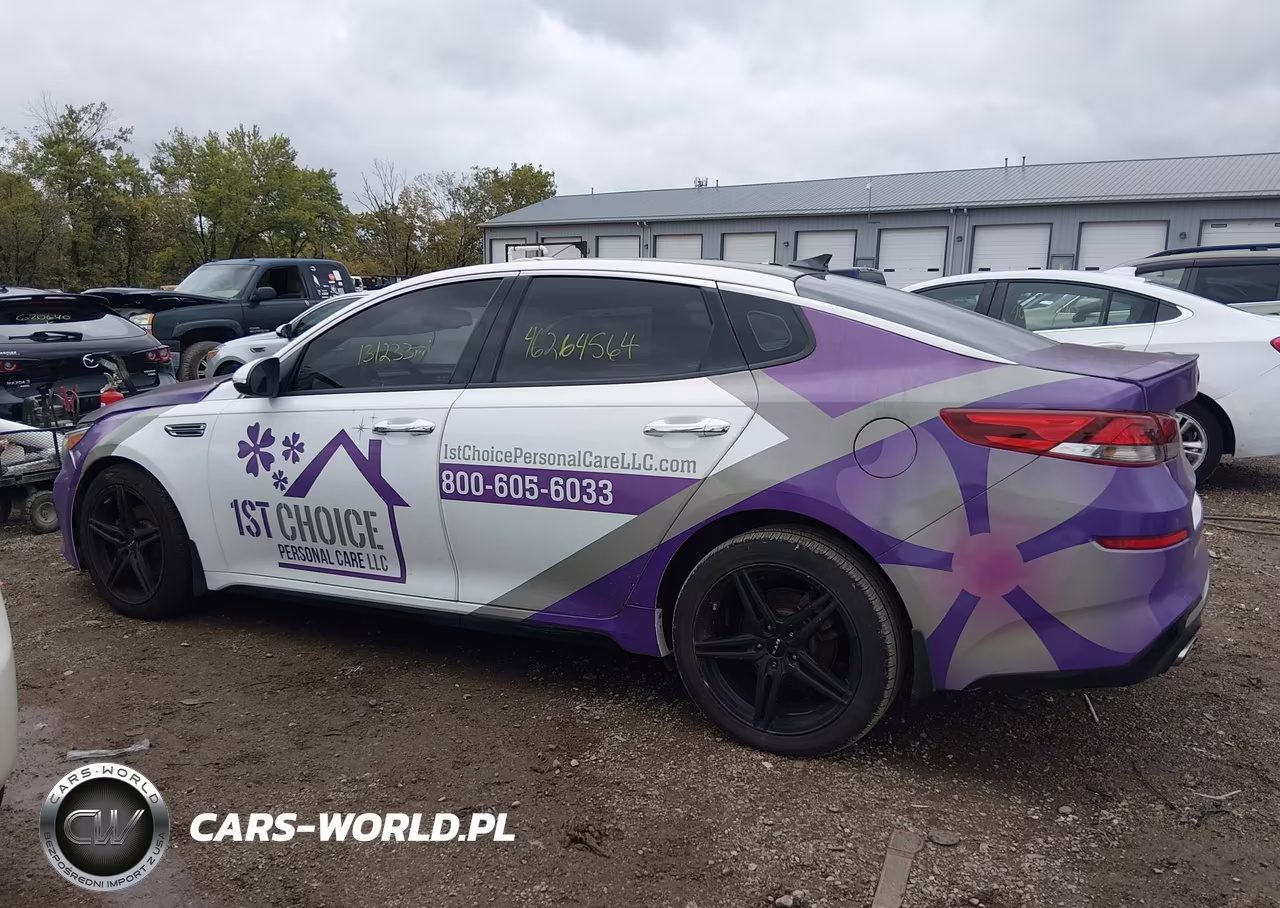 2019 Kia Optima S VIN:5XXGT4L35KG348753 - 14