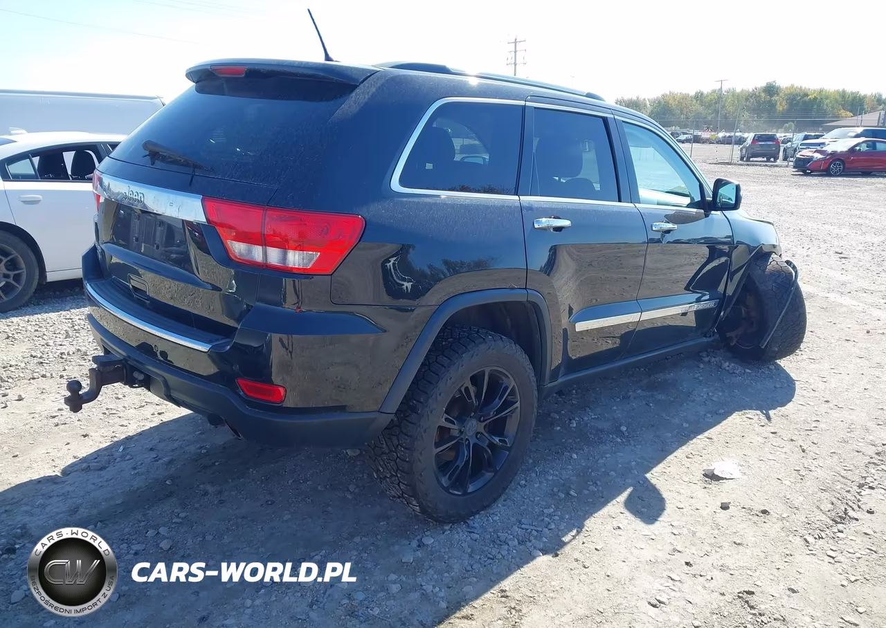2013 Jeep Grand Cherokee Overland VIN:1C4RJFCT0DC649234 - 4