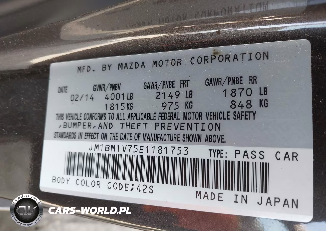 2014 Mazda Mazda3 I Touring VIN:JM1BM1V75E1181753 - 9