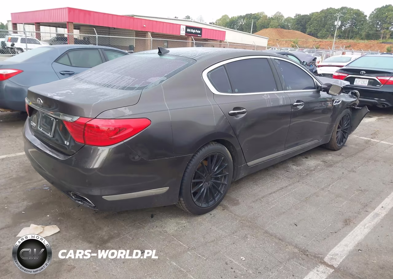 2015 Kia K900 Luxury VIN:KNALW4D41F6020020 - 4